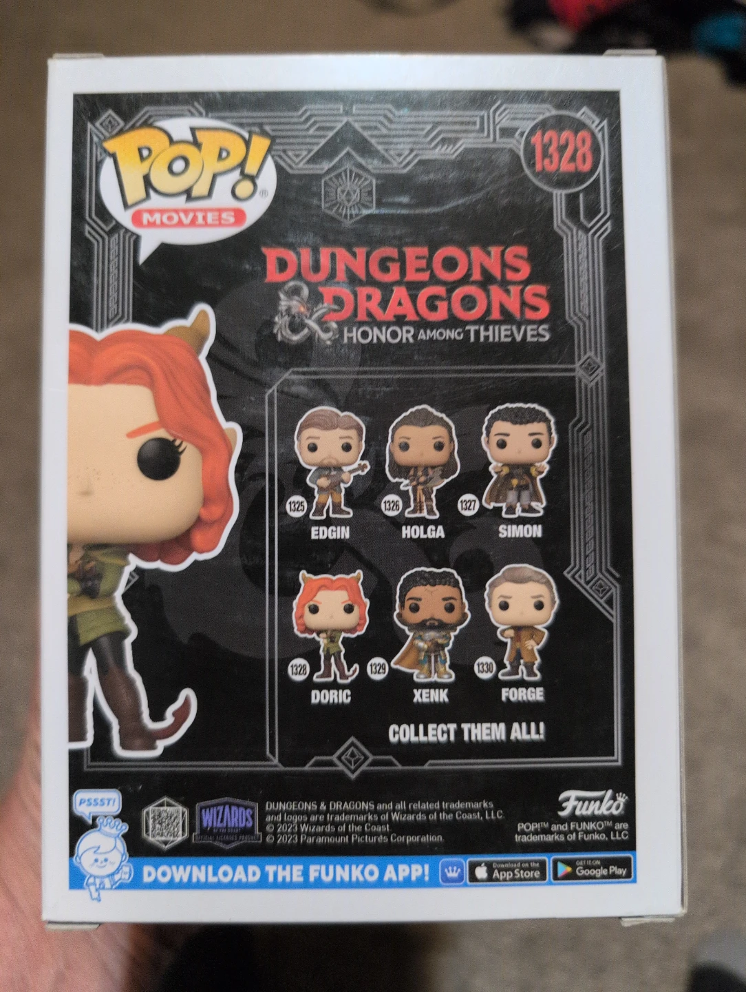 Funko Pop! Movies Dungeons & Dragons Doric 1328 - photo 2