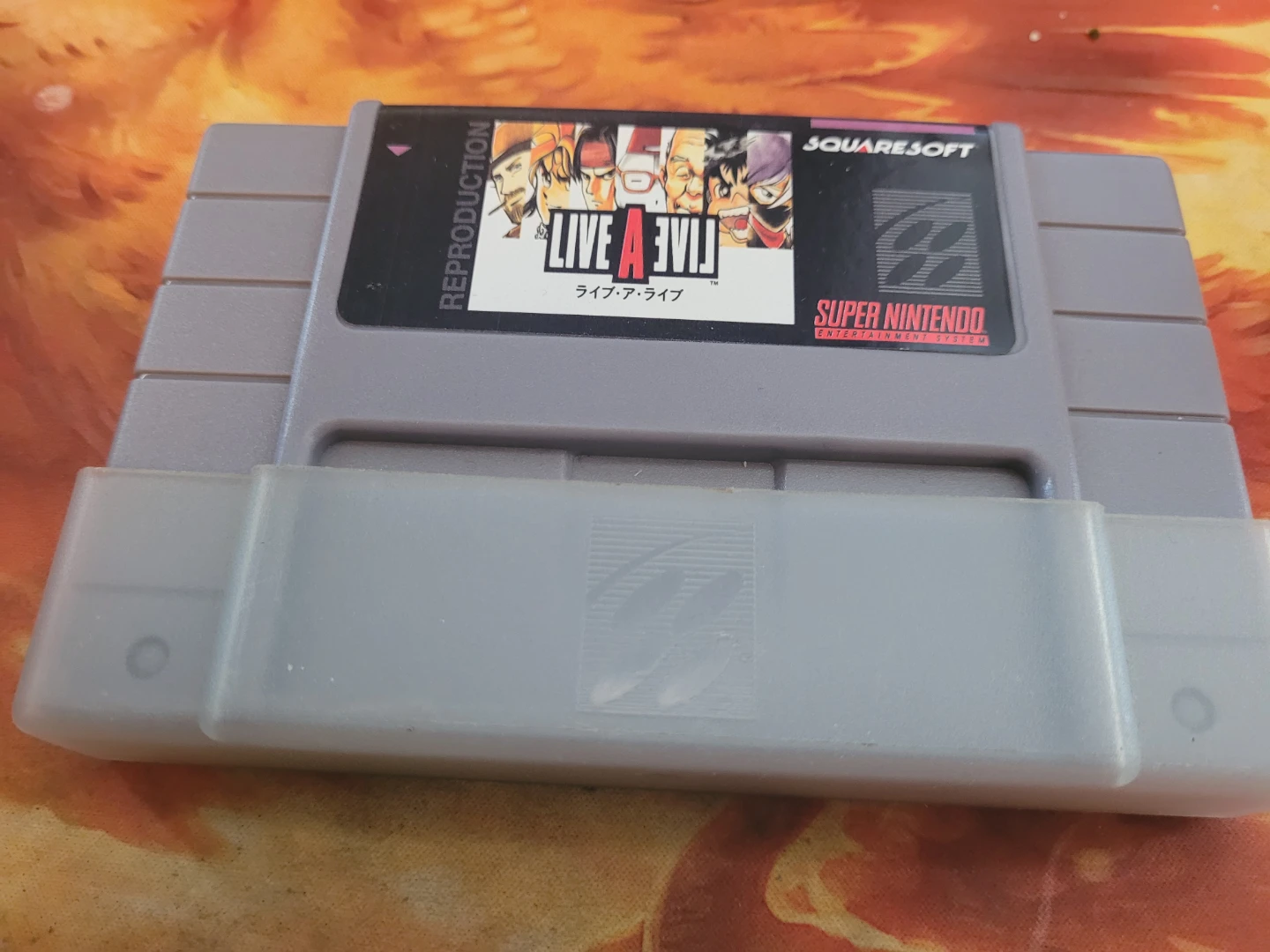 Live A Live Super Nintendo Reproduction Cartridge