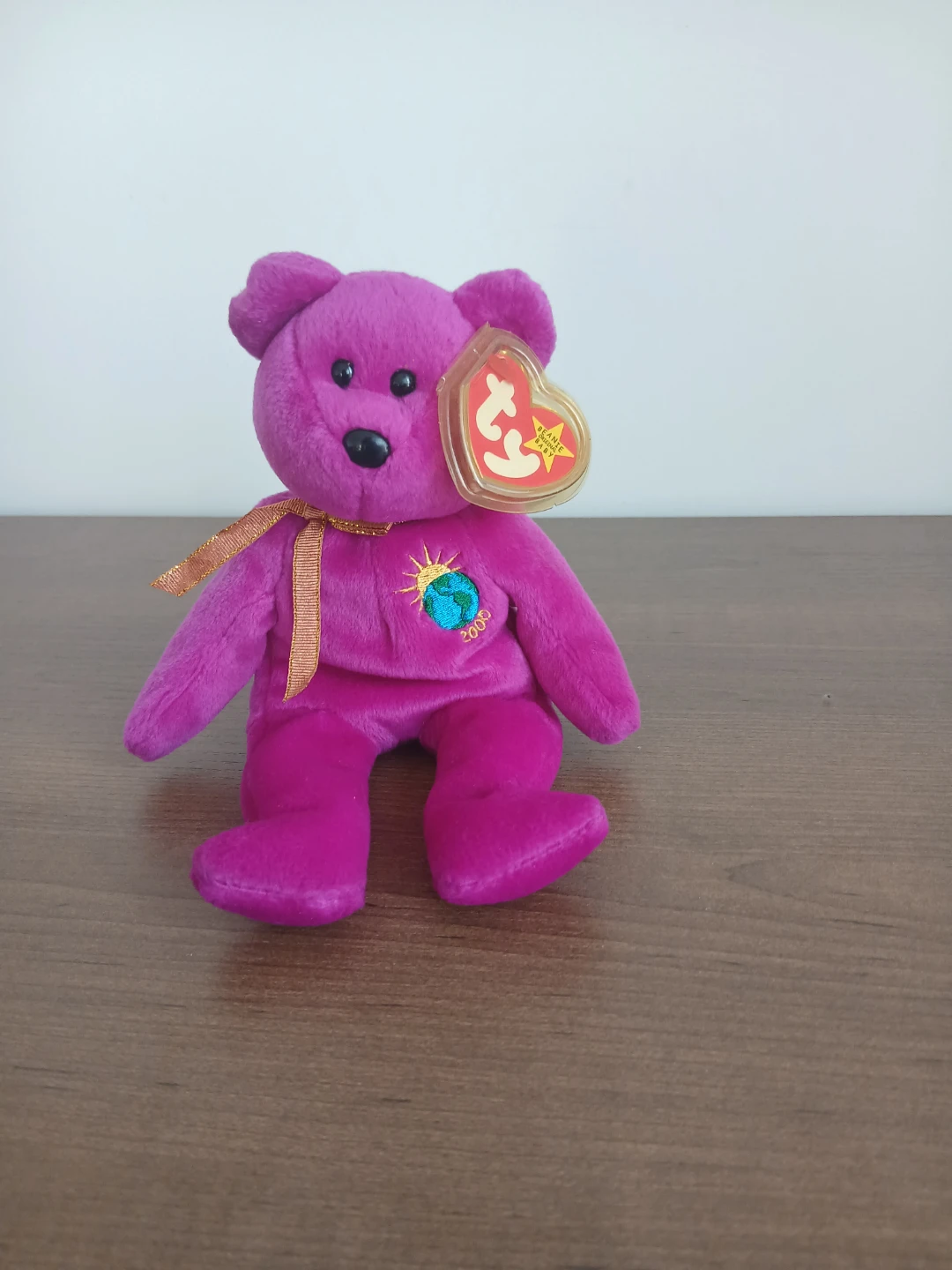 Ty Beanie Baby "Millennium" Bear