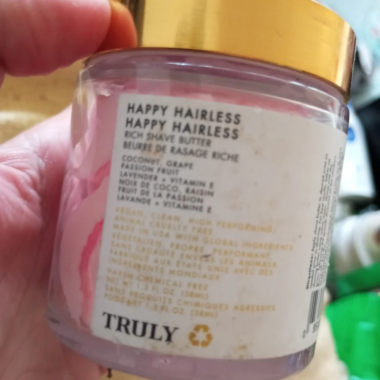 Truly Happy Hairless Rich Shave Butter 1.3 fl oz