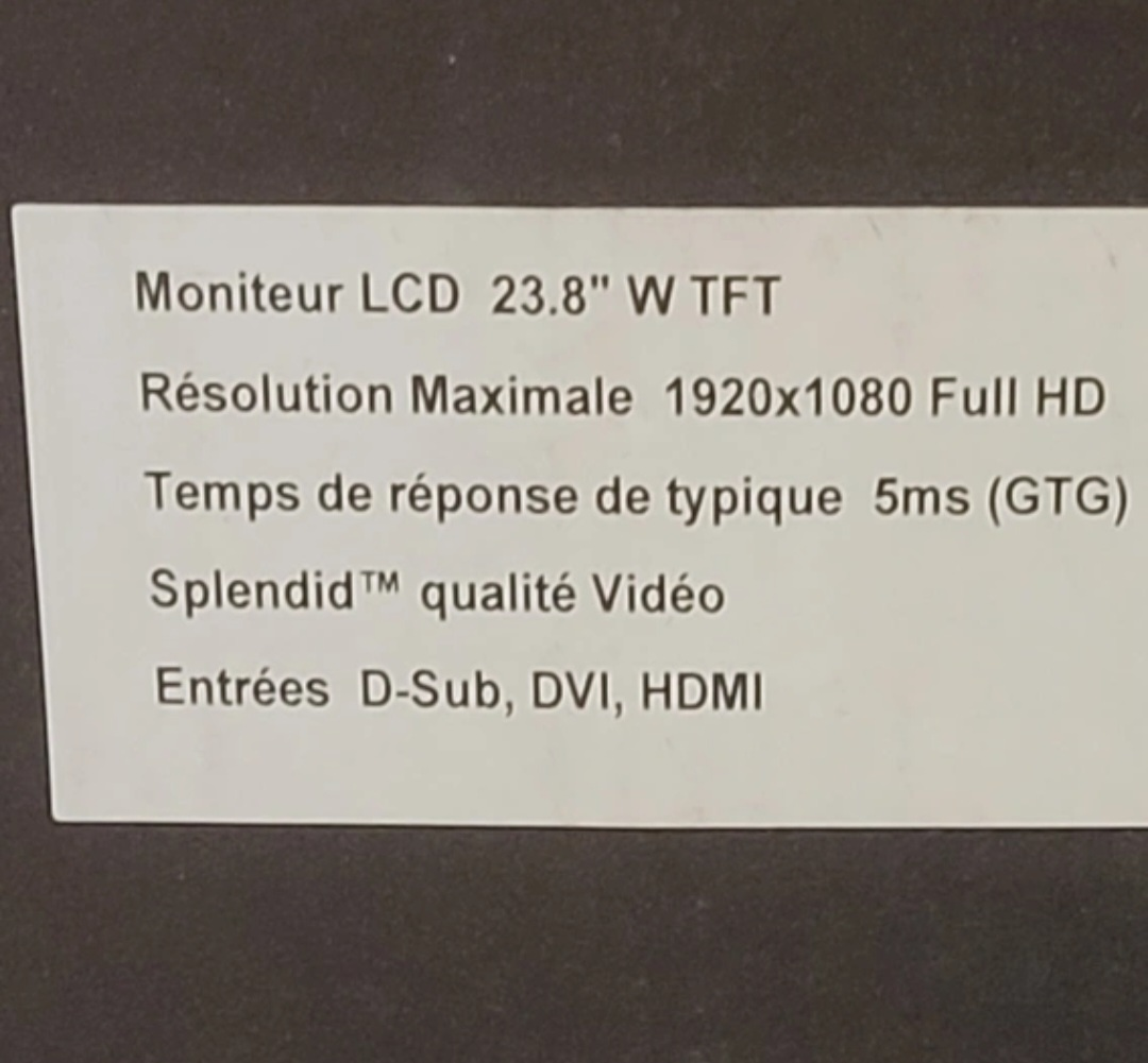 ASUS VA24EHEY 23.8" Monitor - New in Box! - photo 2