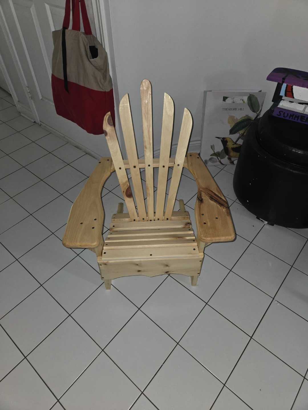 Wooden Adirondack Chair