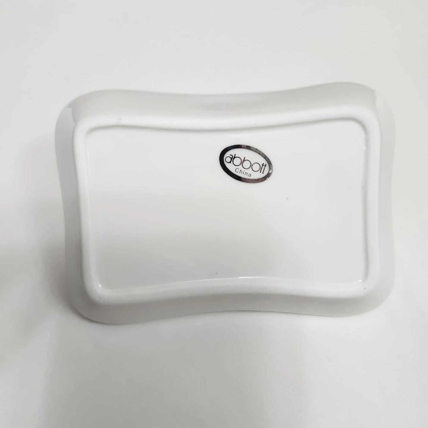 White Porcelan *Abbott* Bunny Dish. - photo 3
