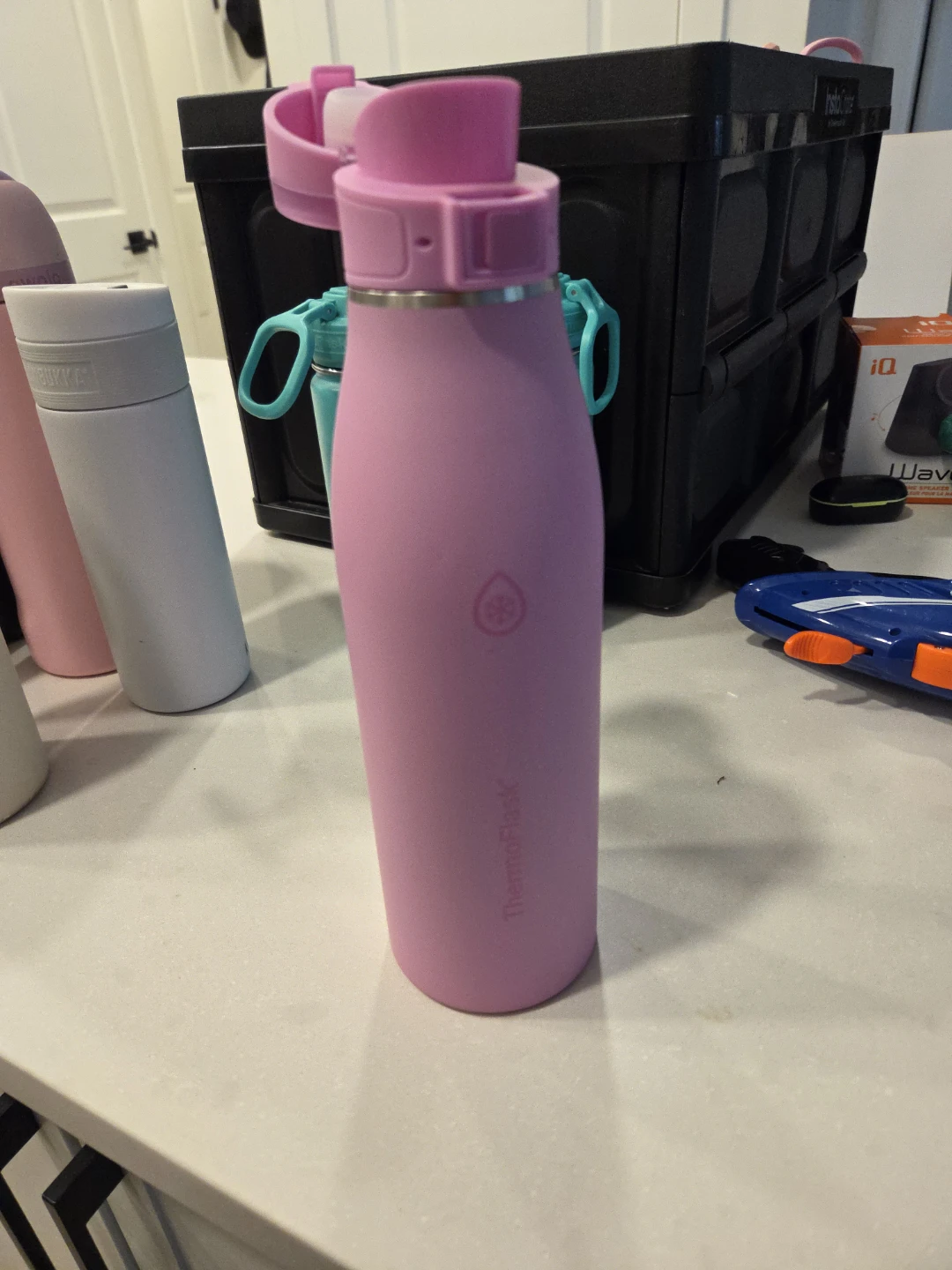 ThermoFlask Water Bottle - Pink