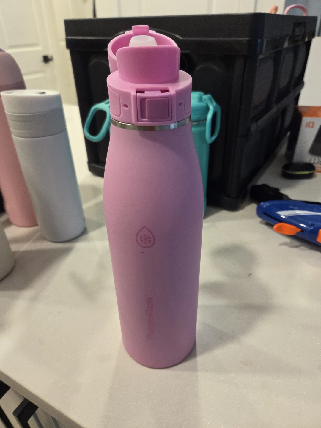 ThermoFlask Water Bottle - Pink - photo 3