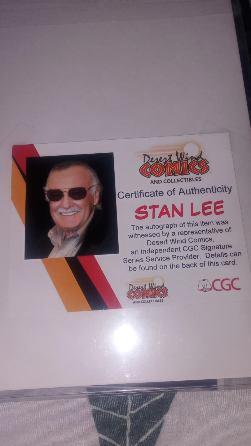 The Amazing Spider-Man #64 Signed by Stan Lee - photo 2