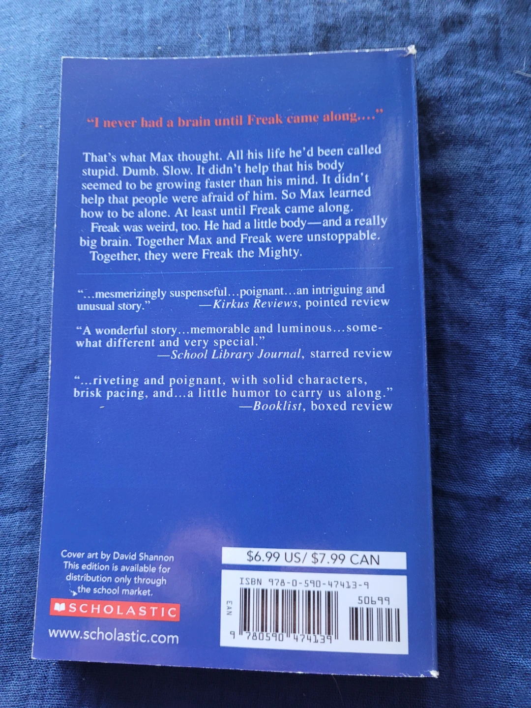 Freak the Mighty by Rodman Philbrick - A Novel - photo 2