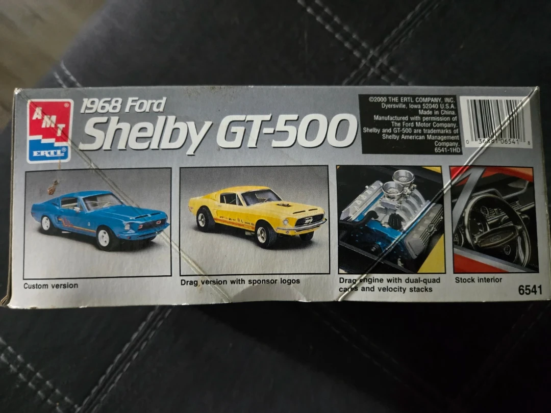 AMT 1968 Ford Shelby GT-500 Model Car Kit - photo 3