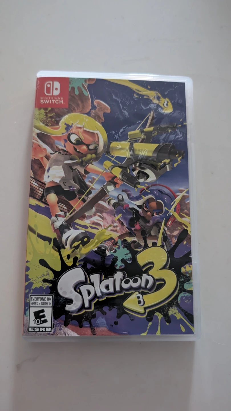 Splatoon 3 Nintendo Switch Game