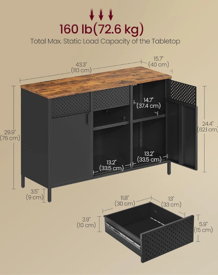 Moving Out - Metal Media Cabinet - photo 3