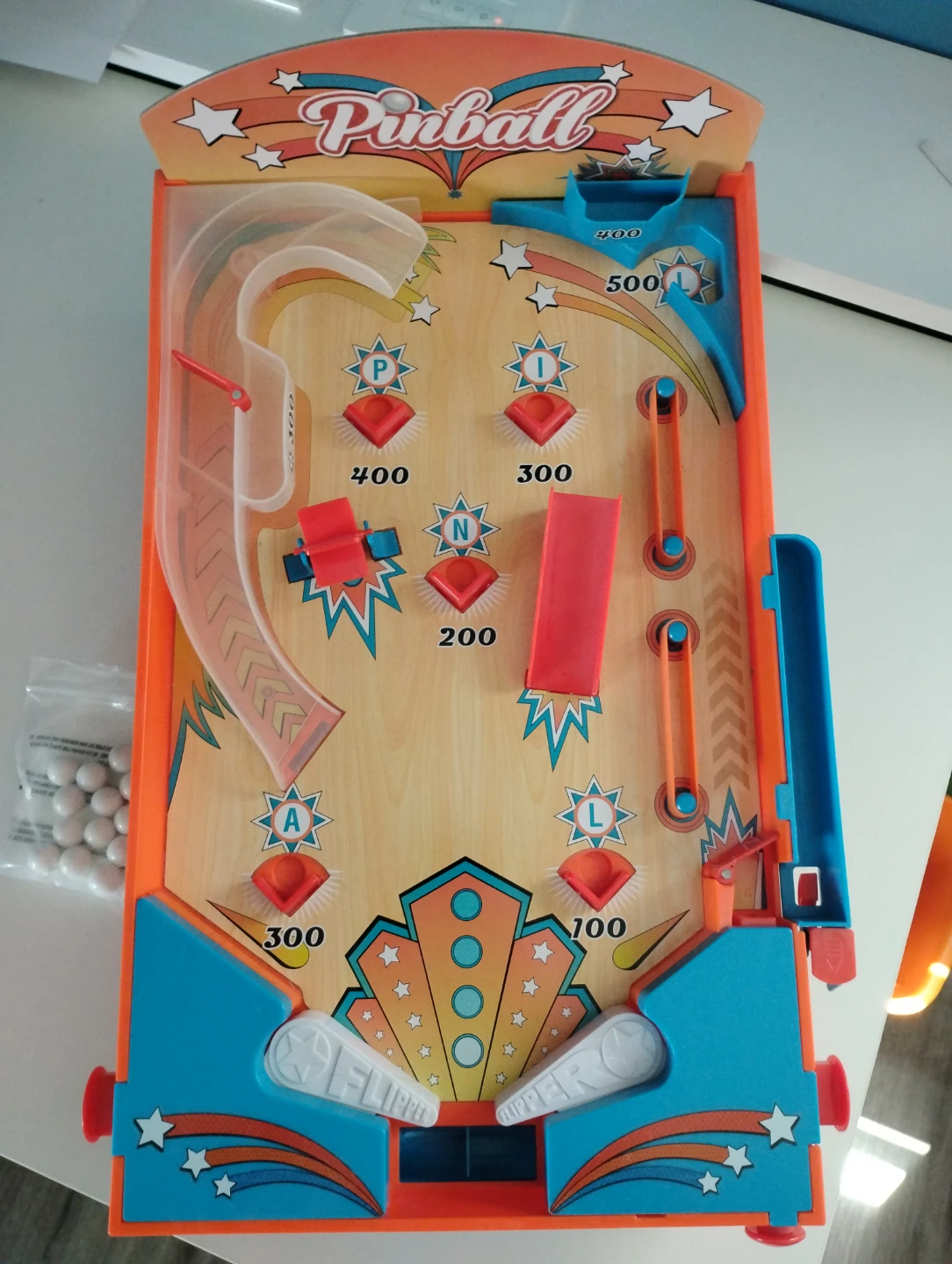 Tabletop Pinball Machine with Balls - photo 2