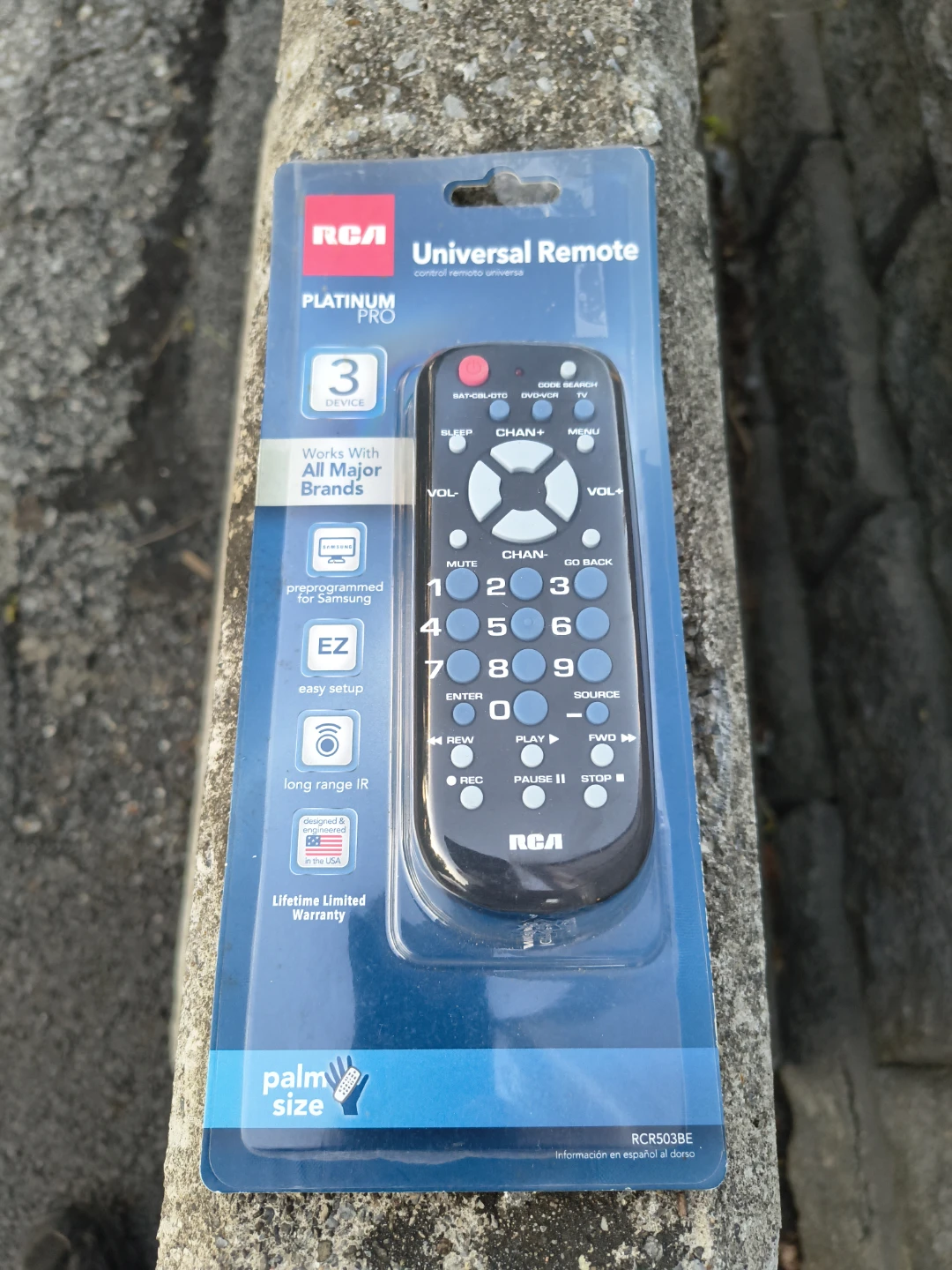 Rca universal remote control