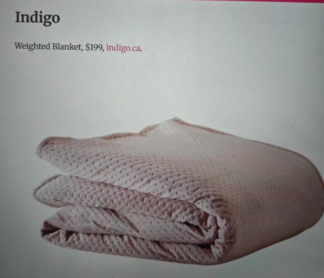 ⚽ Indigo Weighted Blanket in Sea Foam Green