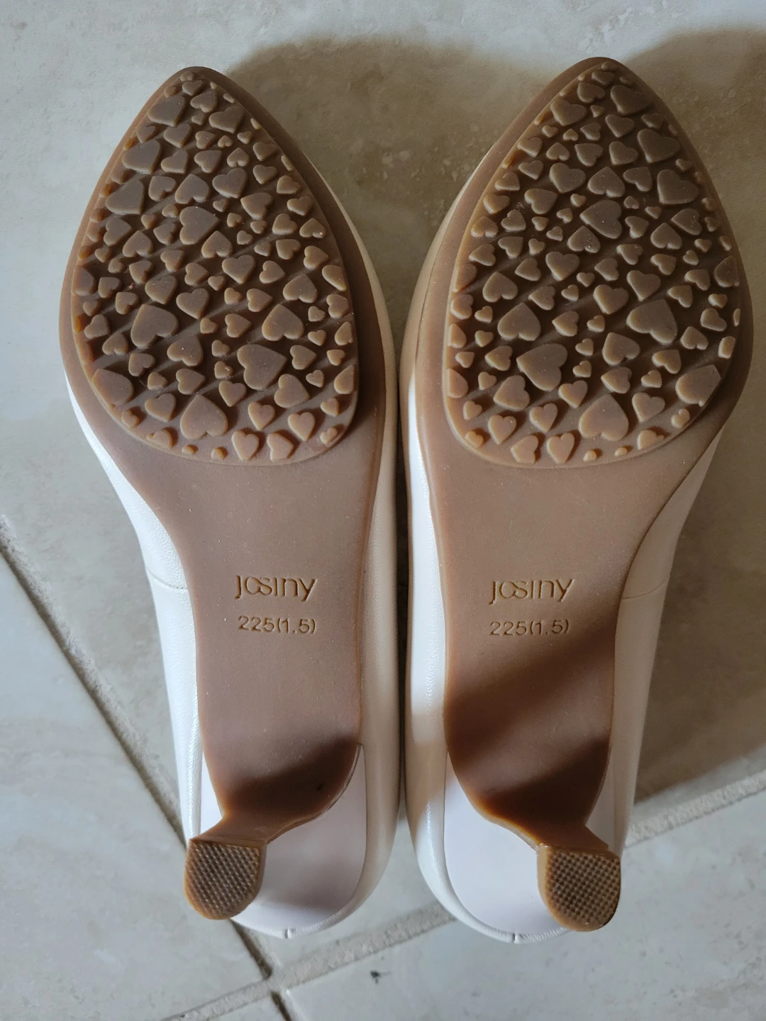 ⚽ Women's Heels - Cream - photo 4