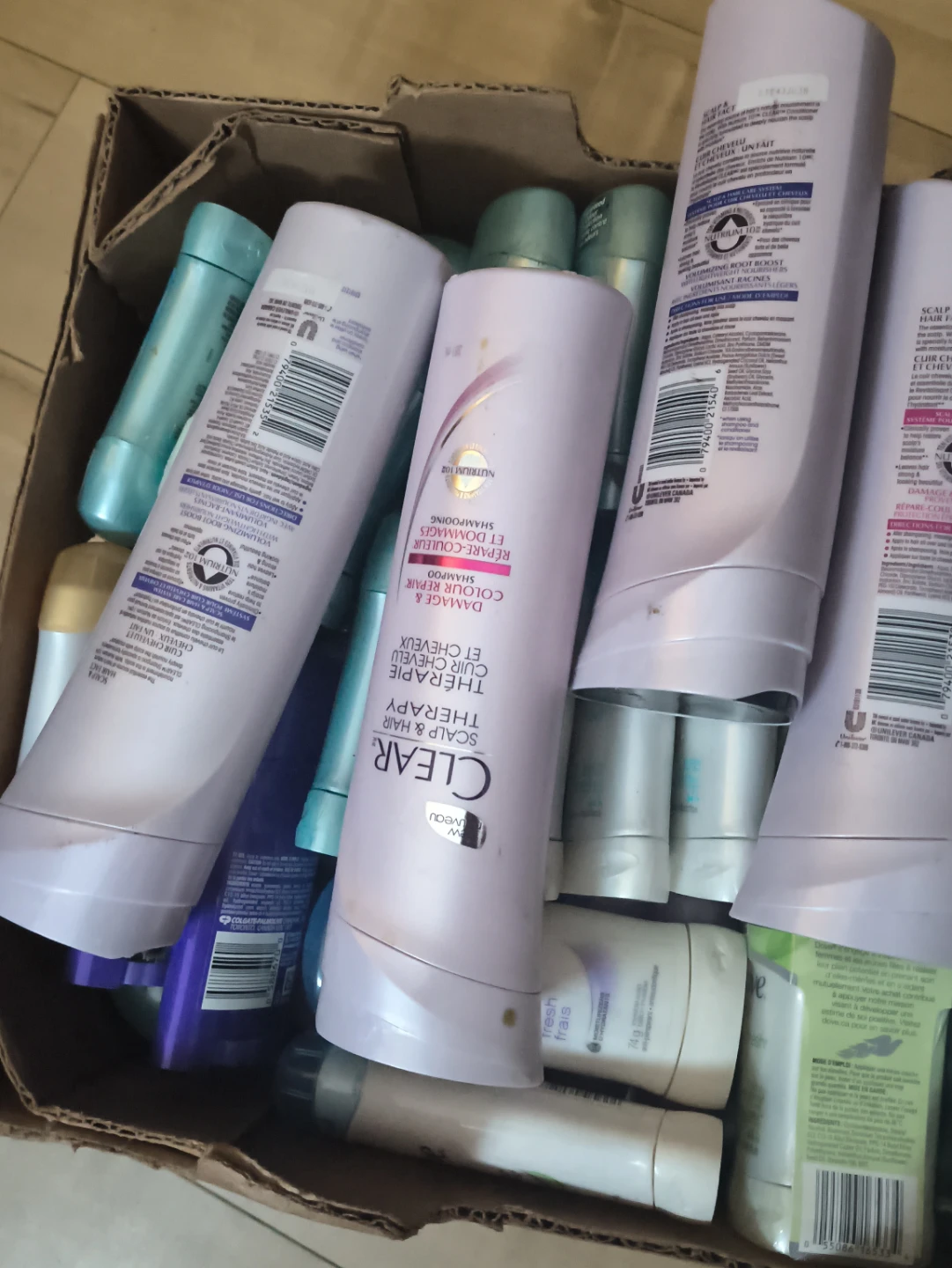Bulk Lot of Dove & Clear Body Washes, Shampoos, and Deodorants - photo 3