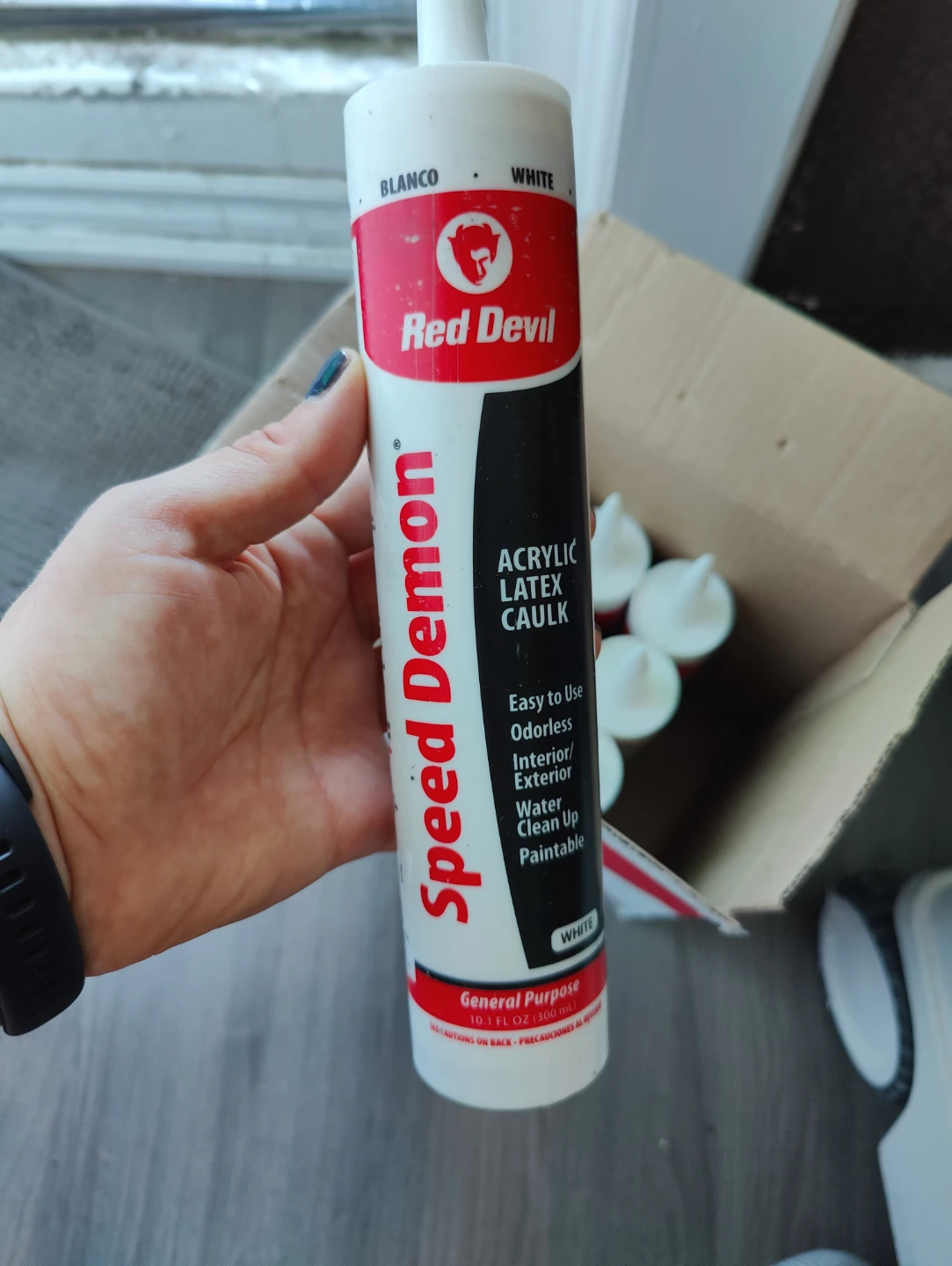 Red Devil Speed Demon Acrylic Latex Caulk - White (10 pk)