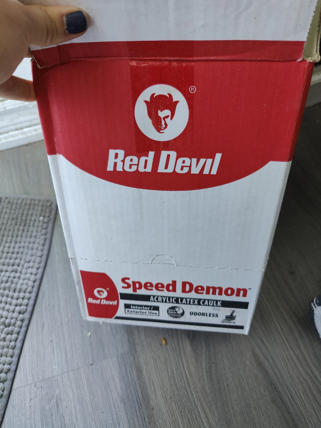 Red Devil Speed Demon Acrylic Latex Caulk - White (10 pk) - photo 2