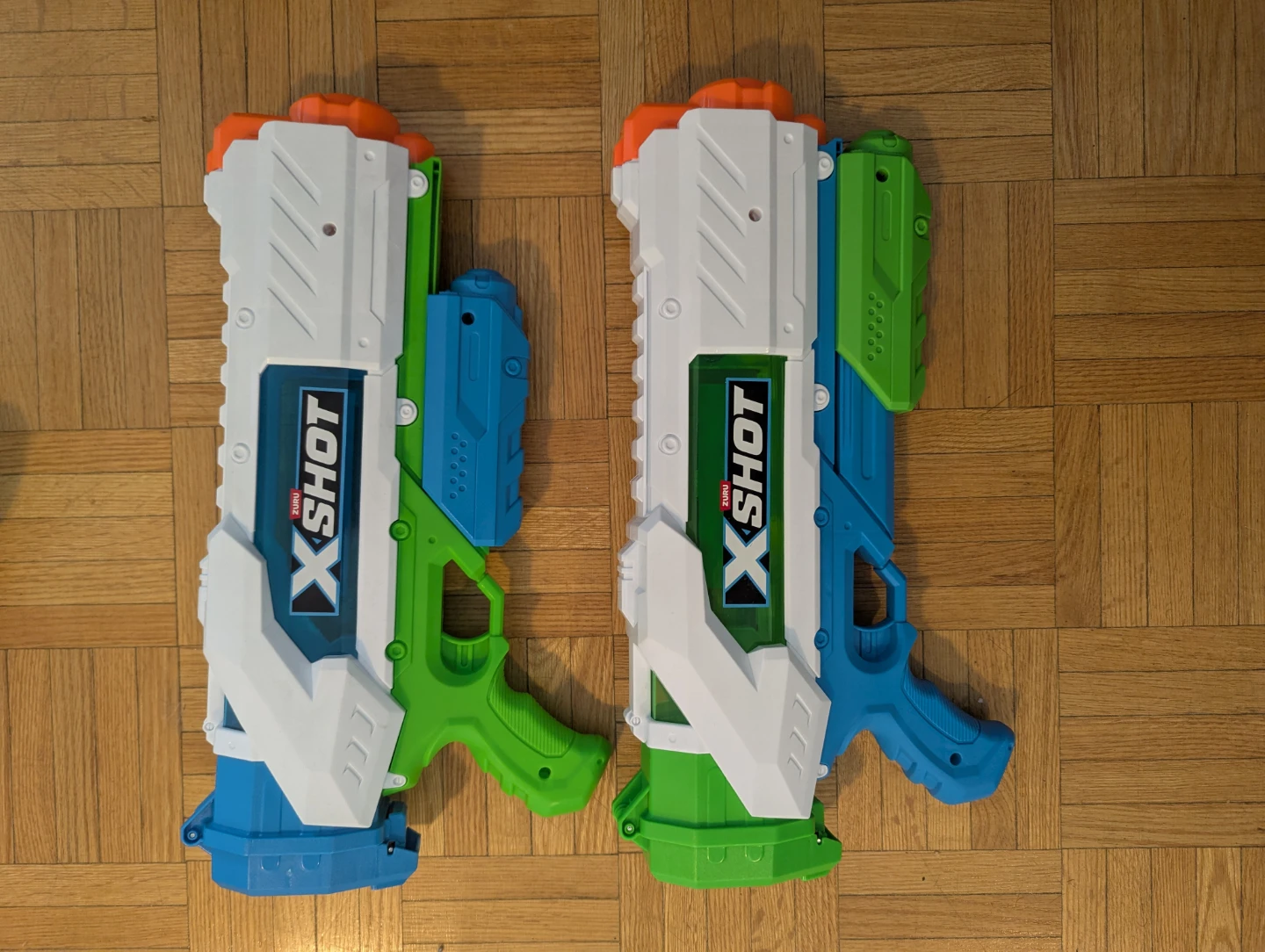 2 XShot Blasters