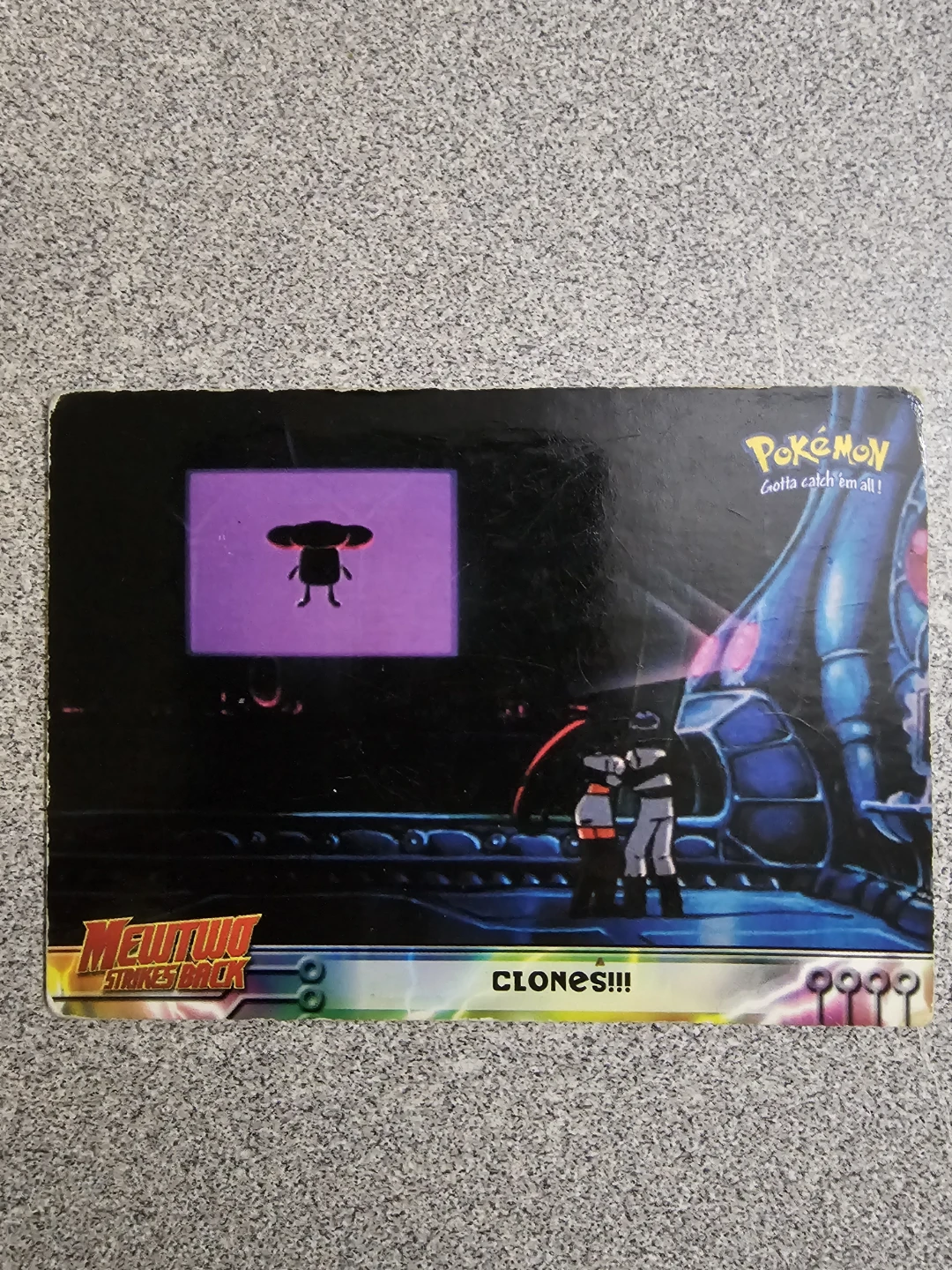 Mewtwo Strikes Back Pokemon Movie Card
