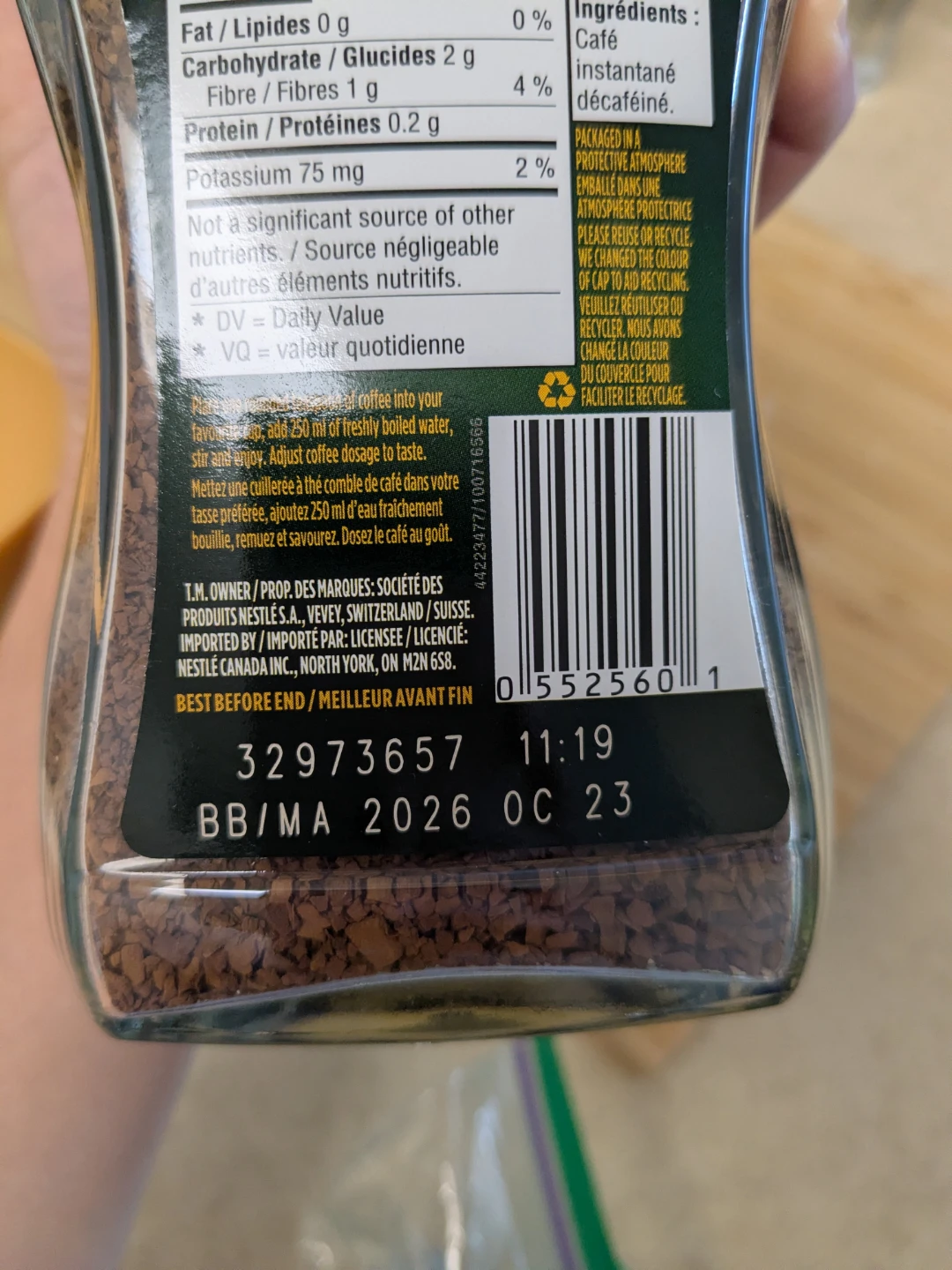 2x Nescafé Decaffeinated Instant Coffee and Teas - photo 2