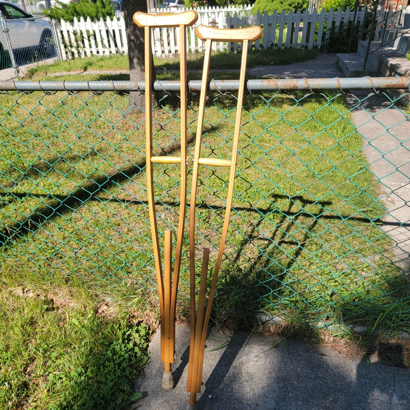 Wooden Crutches