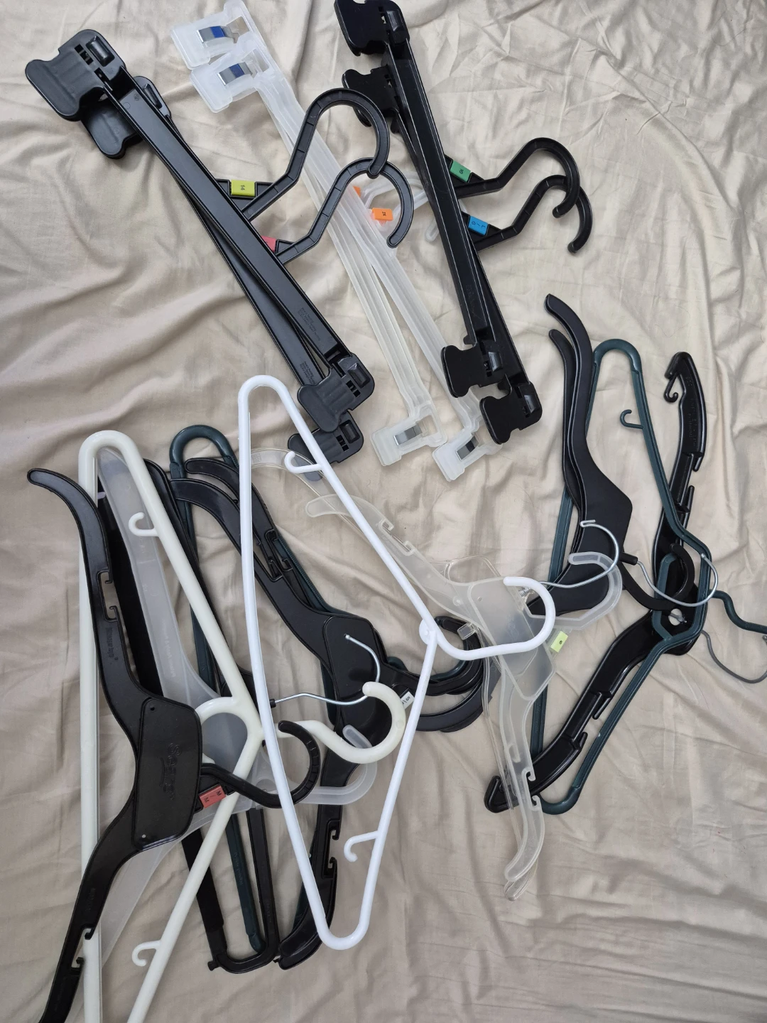 Assorted Clothing Hangers