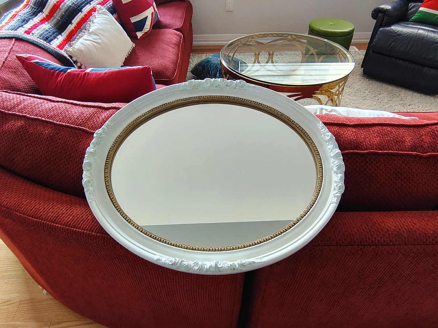 Oval Decorative Mirror - photo 2