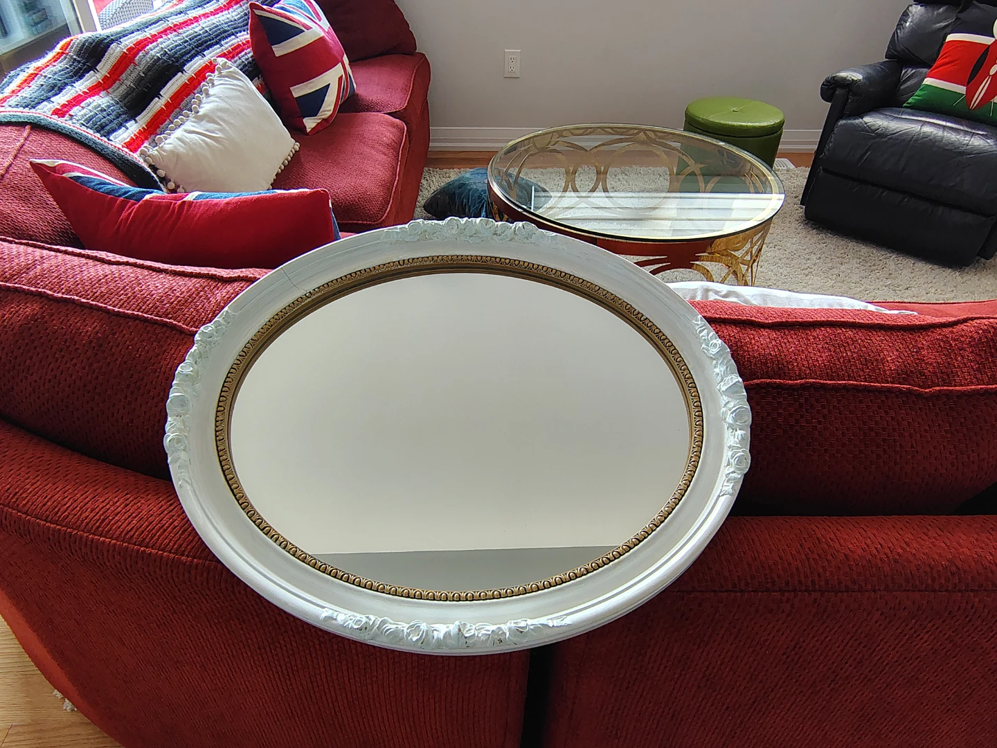 Oval Decorative Mirror - photo 3