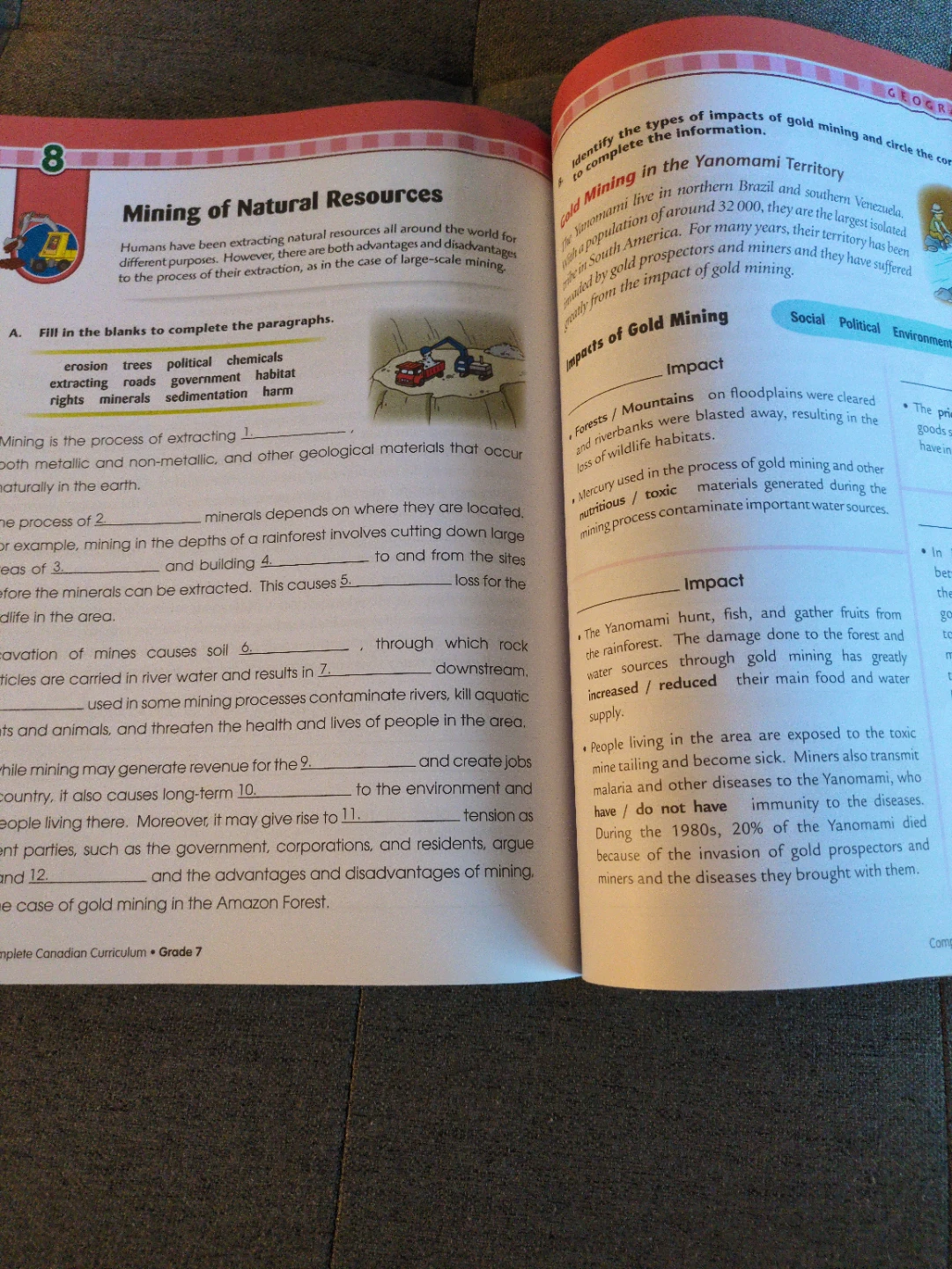 ⚽ Complete Canadian Curriculum Grade 7 Textbook - photo 4