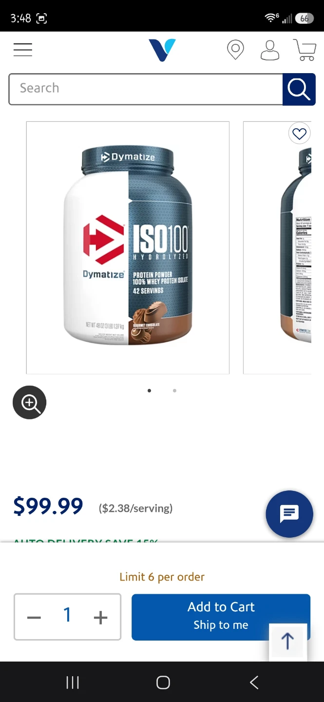 ISO100 Chocolate Protein Powder - photo 5