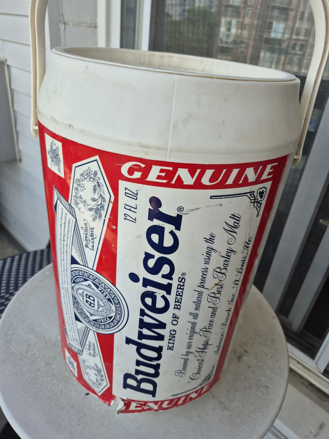 Vintage Budweiser Cooler Bucket