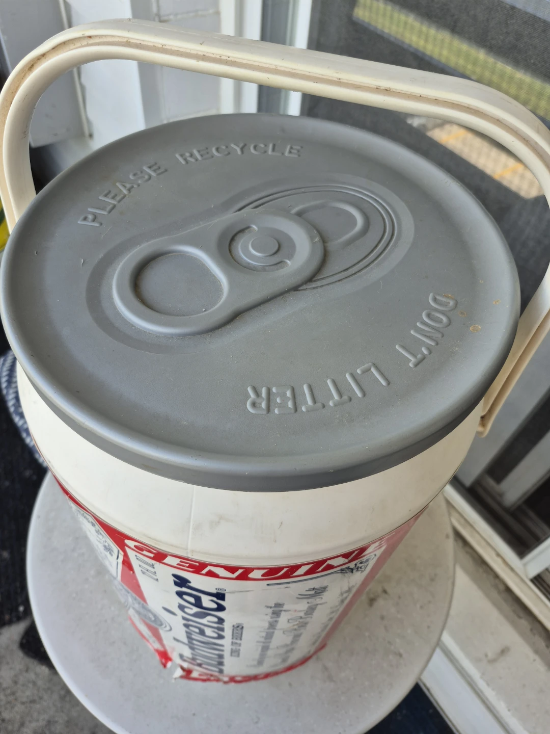 Vintage Budweiser Cooler Bucket - photo 3