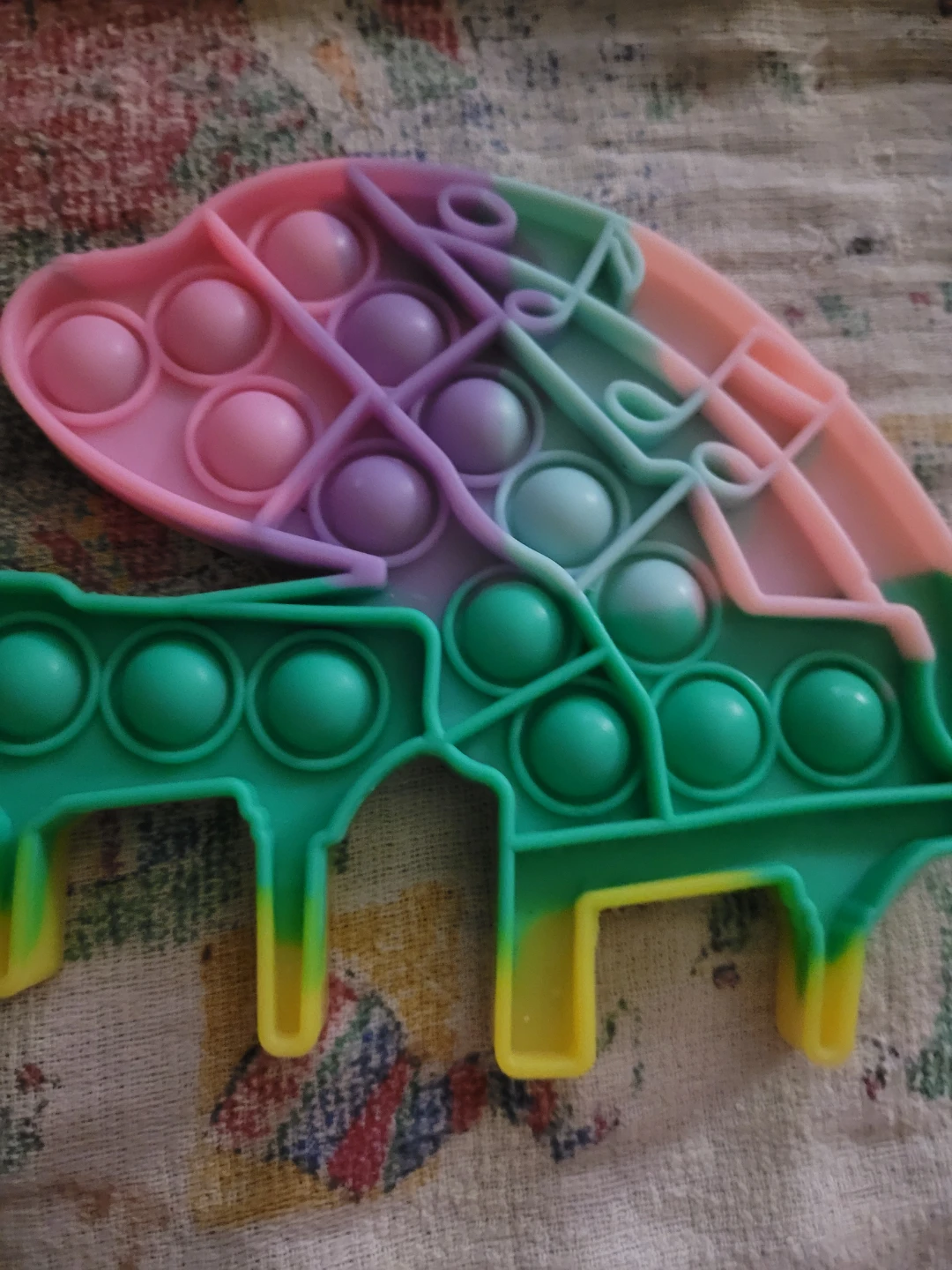 Piano fidget pop it toy