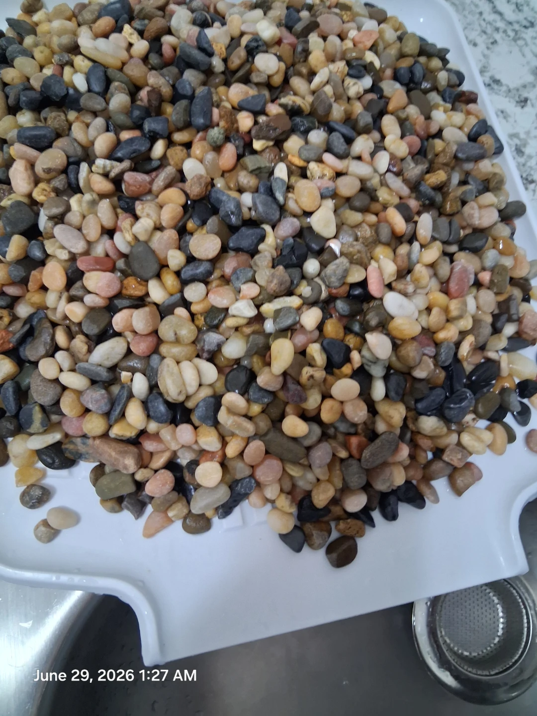 10 lbs Decorative Pebbles, River pebbles  fish tank - photo 2