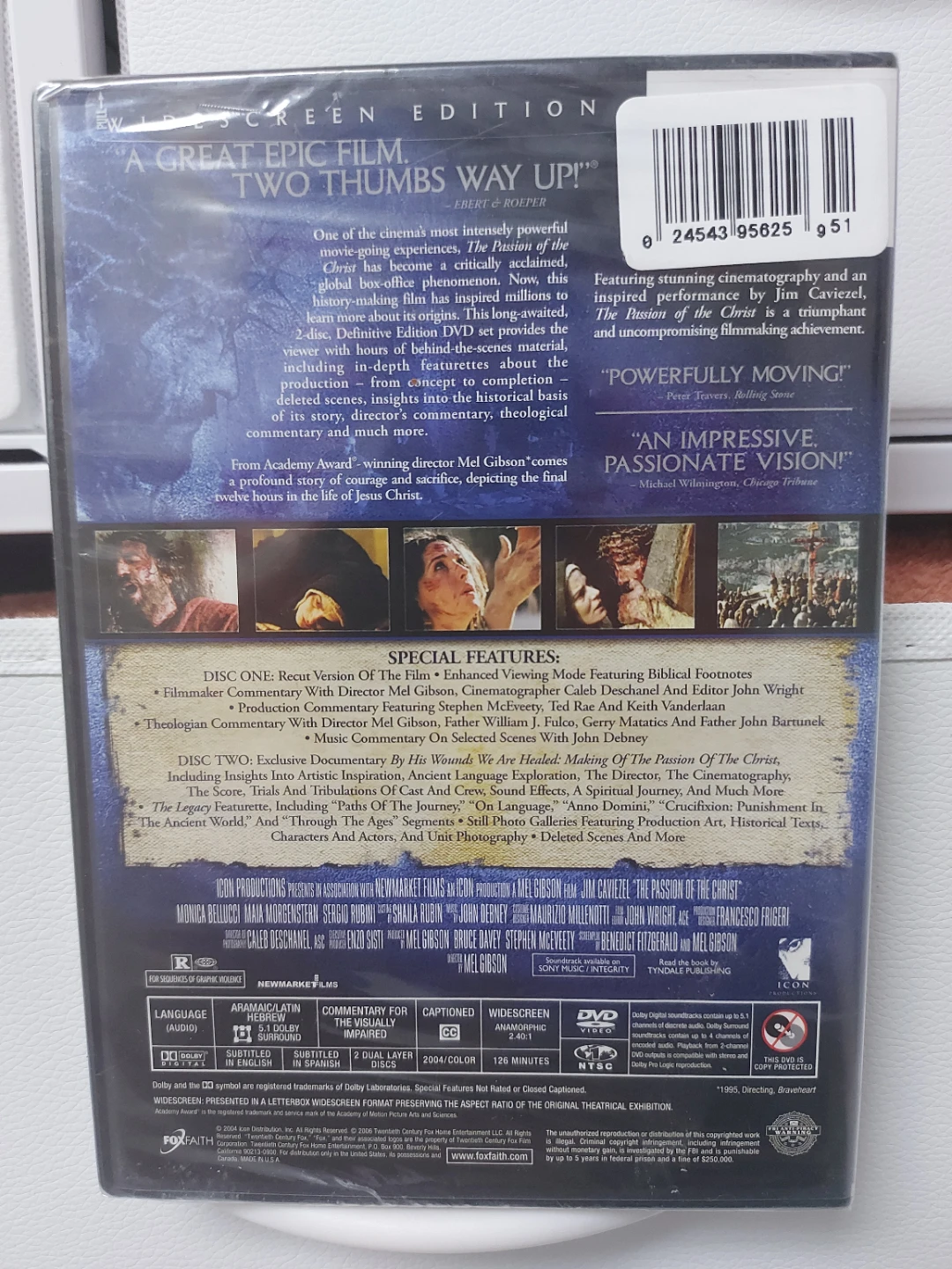 The Passion of the Christ Definitive Edition DVD - photo 3