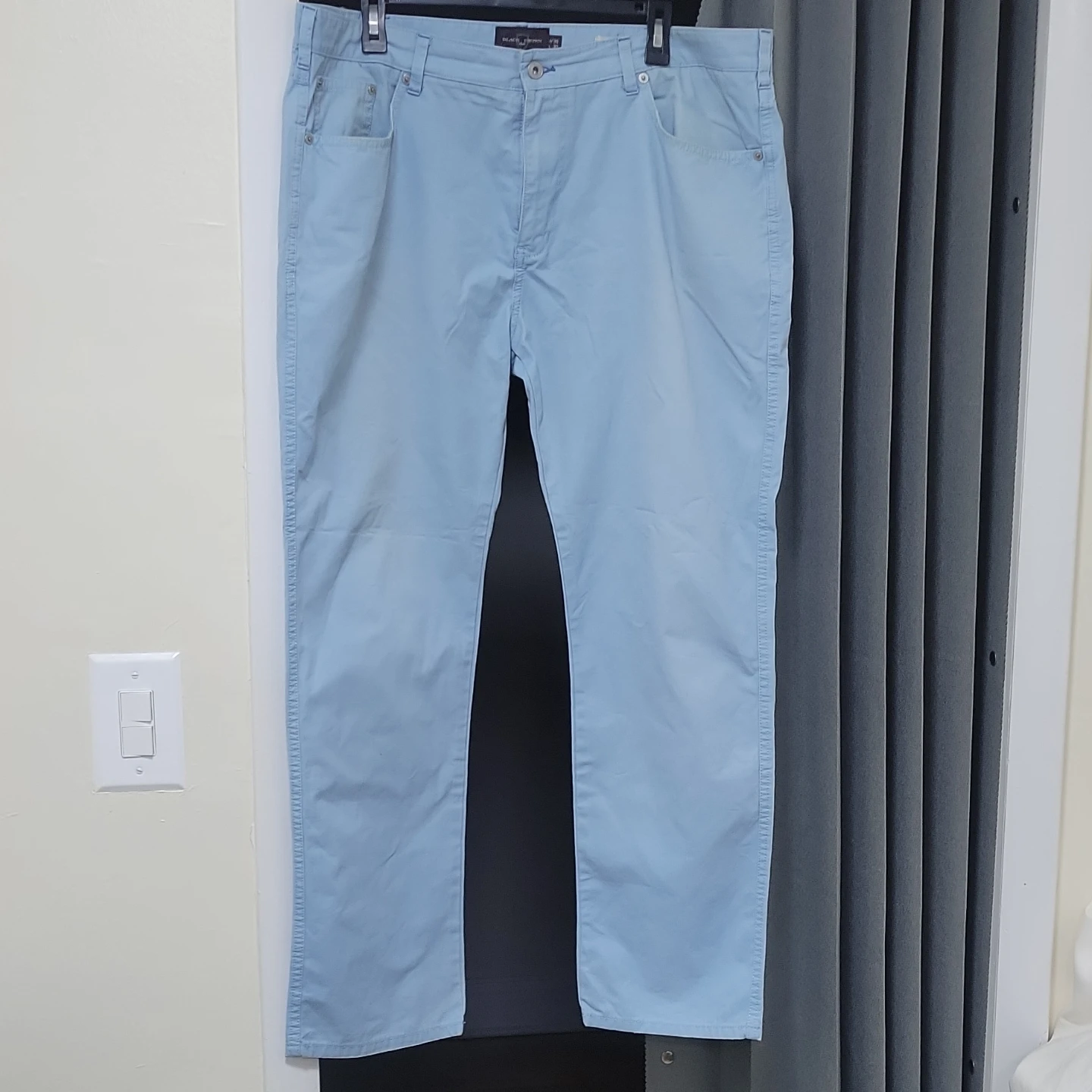 Black Brown 1826 Light Blue Chinos Size 38