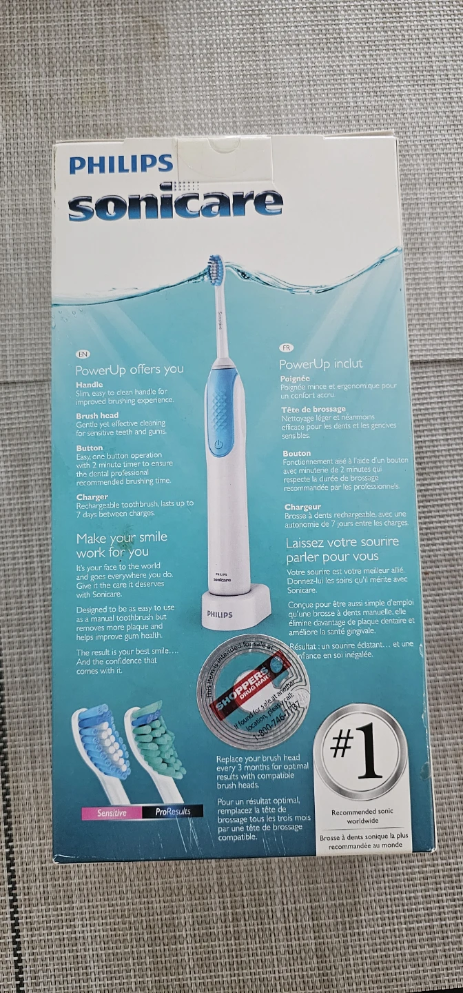 Philips Sonicare PowerUp Rechargeable Toothbrush - photo 2