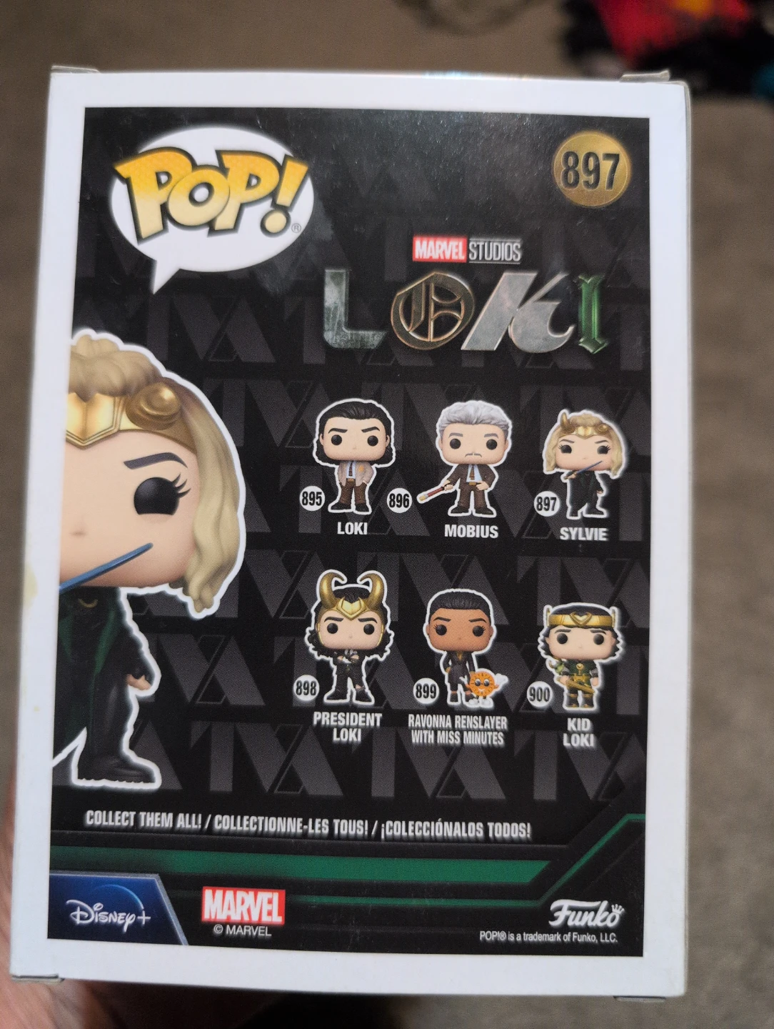 Funko Pop! Marvel Loki Sylvie #897 Bobble-Head - photo 2
