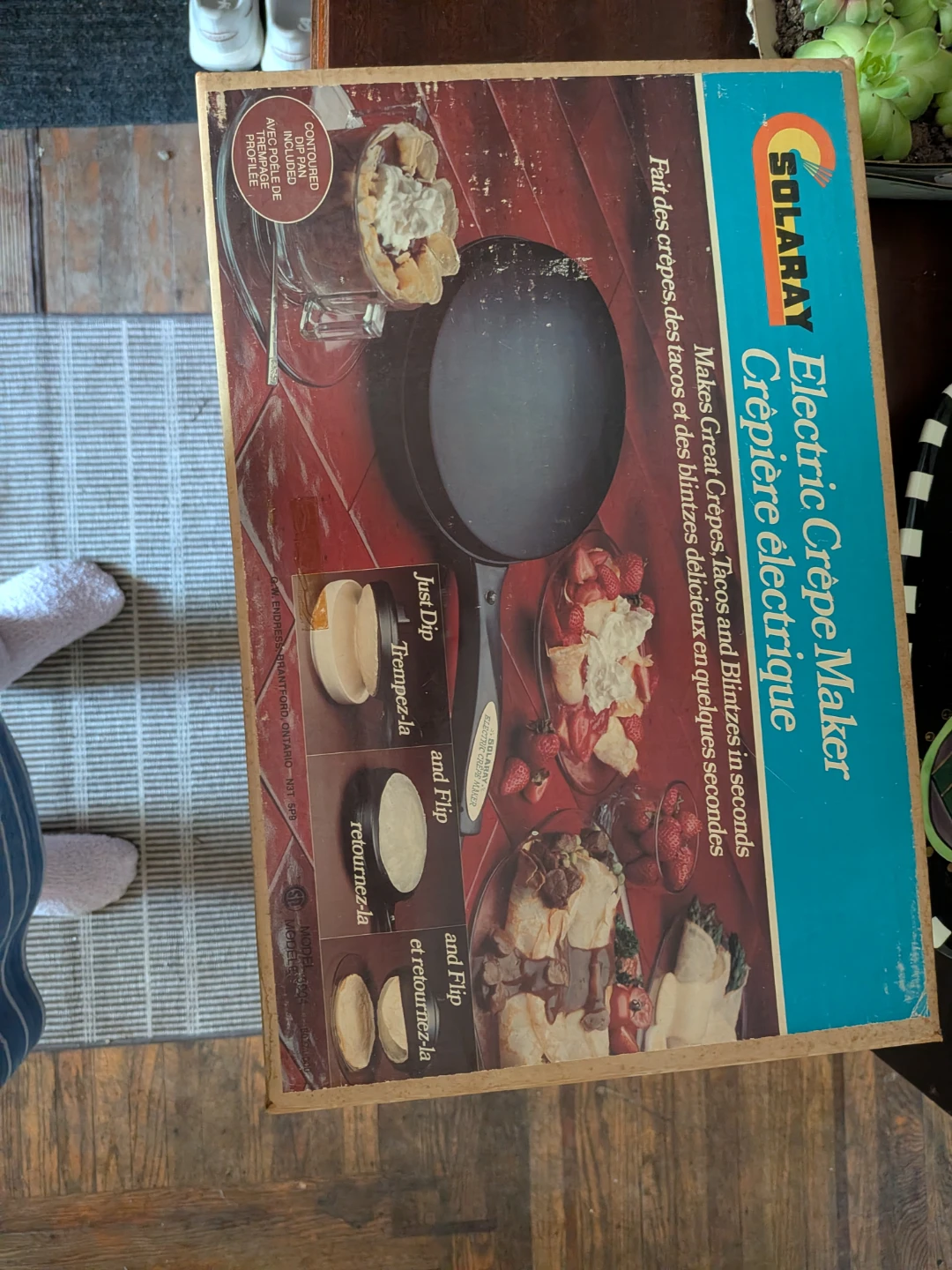 Solaray Electric Crepe Maker Model 6500