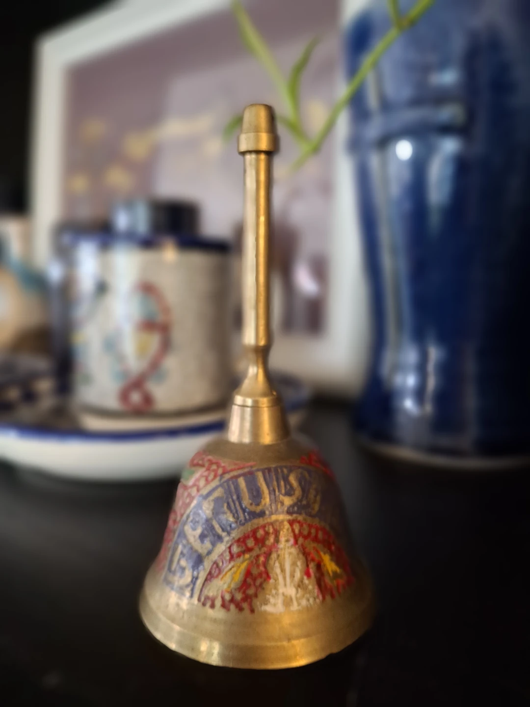 Brass Hand Bell .from Jerusalem.