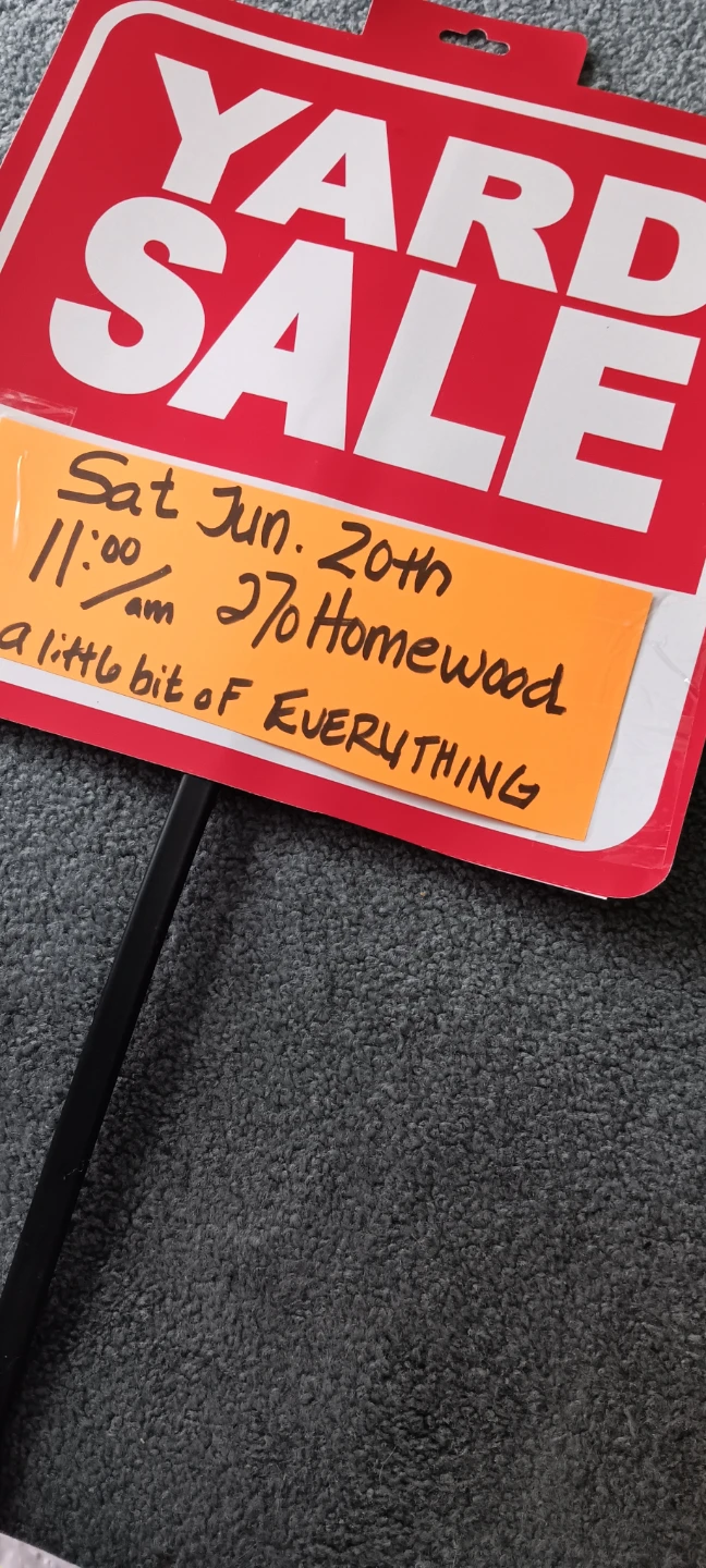 YARD SALE (HUGE)