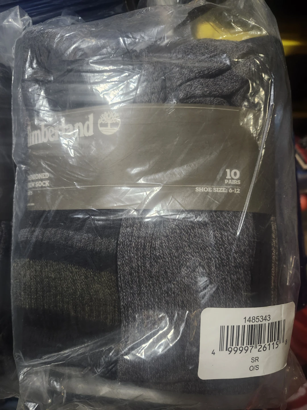 Timberland Men's Cushioned Crew Sock - 10 Pairs