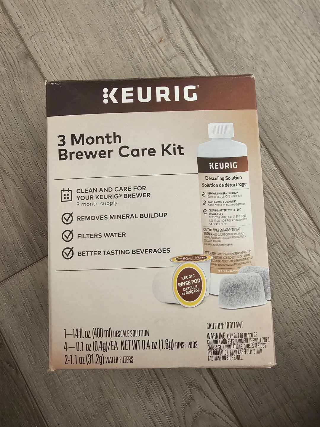 Keurig 3 Month Brewer Care Kit