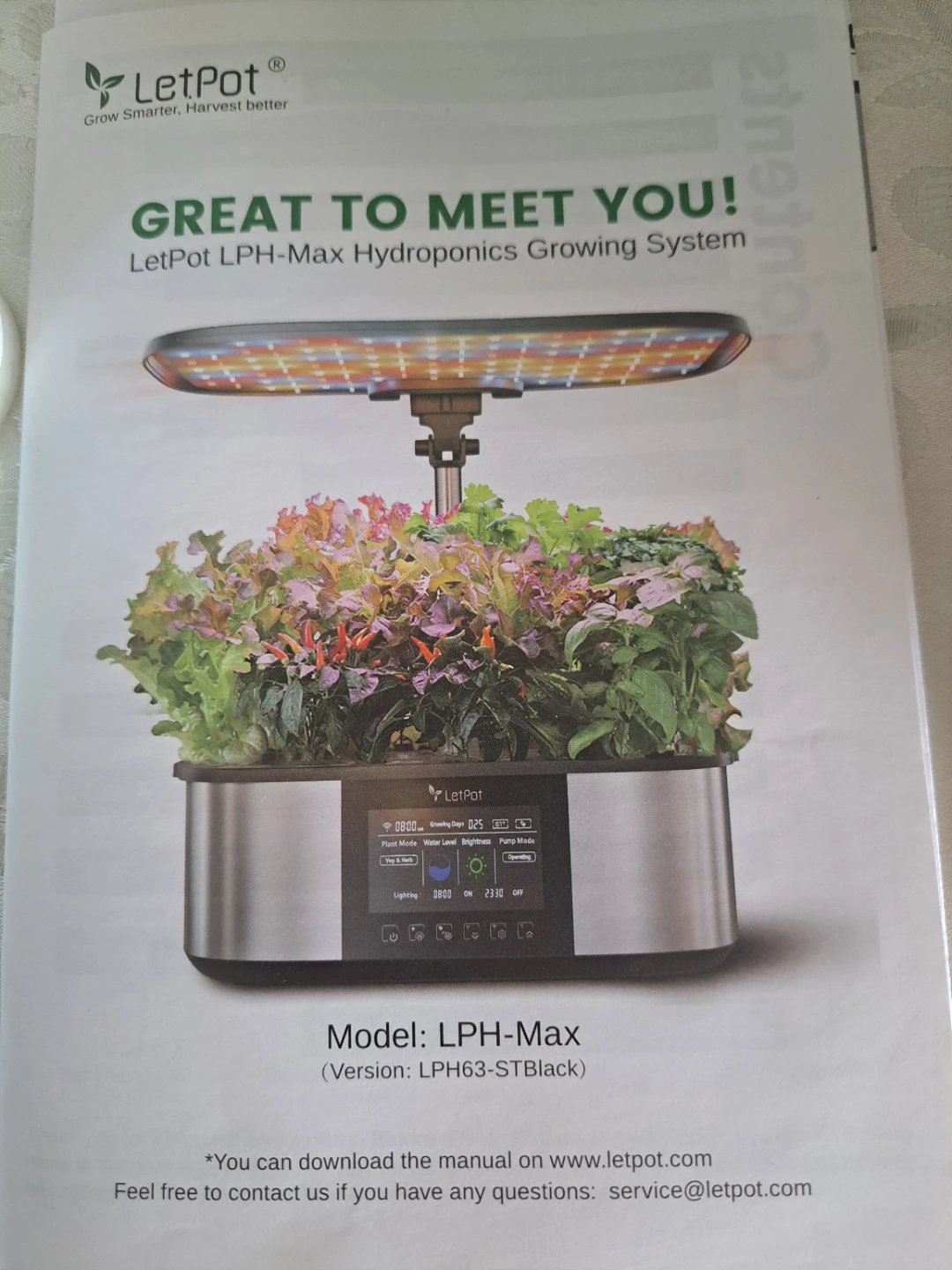 LetPot LPH-Max 21 Pods Hydroponics Growing System - photo 3