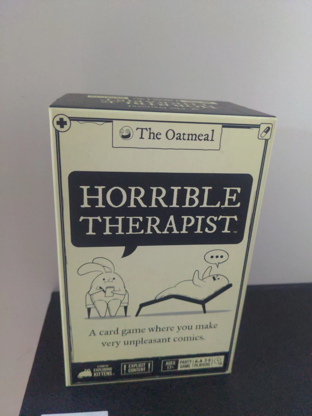 The Oatmeal Horrible Therapist Card Game