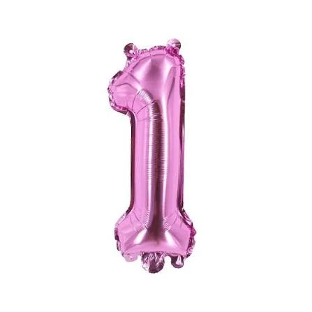 Pink Number 1 Foil Balloon - photo 2