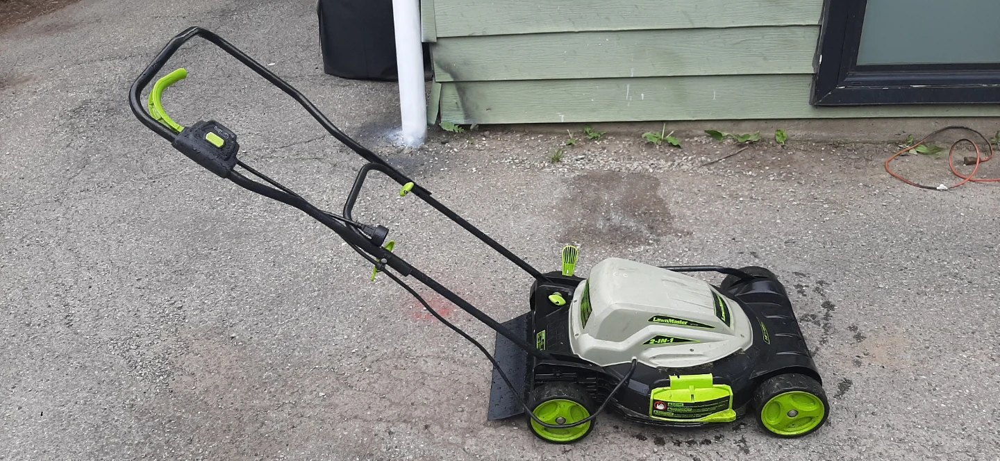 LawnMaster Compact 18" Electric Mower