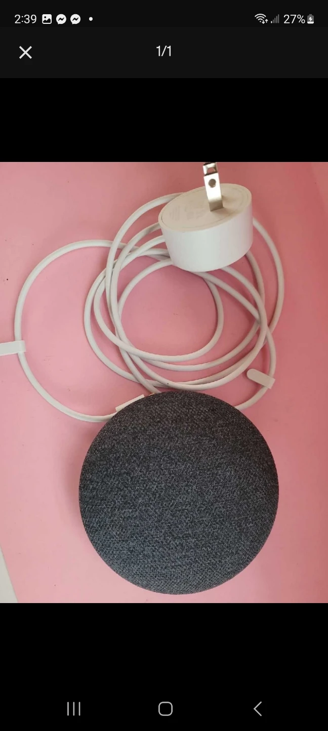 Google mini home 1st gen ⚽