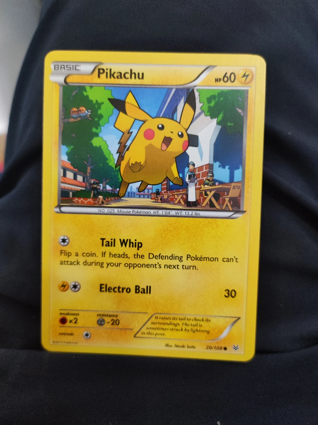Pokemon Pikachu Trading Card