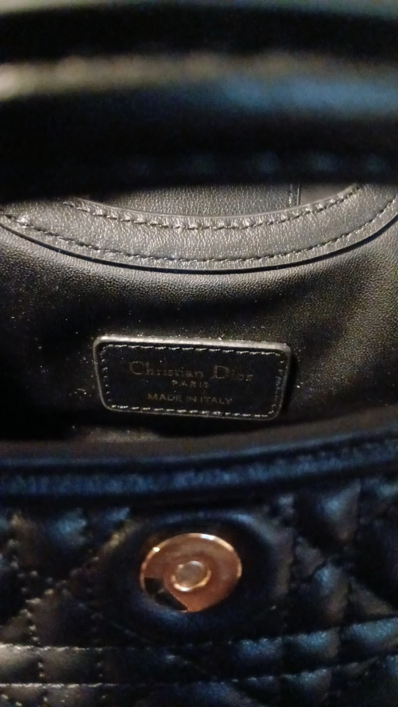 Christian Dior Black Quilted Leather Handbag - photo 2